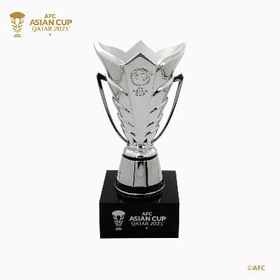 AFC Asian Cup Qatar 2023 Official Licensed Trophy – 150mm Silver Collectible